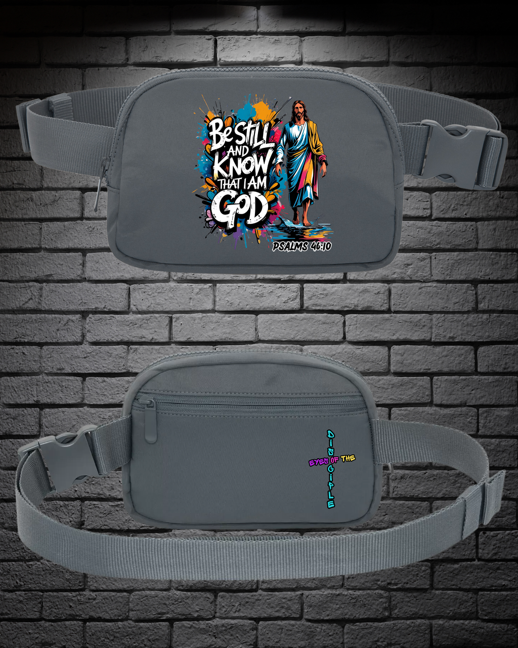 Storm Grey - Cross Body / Hip Bag