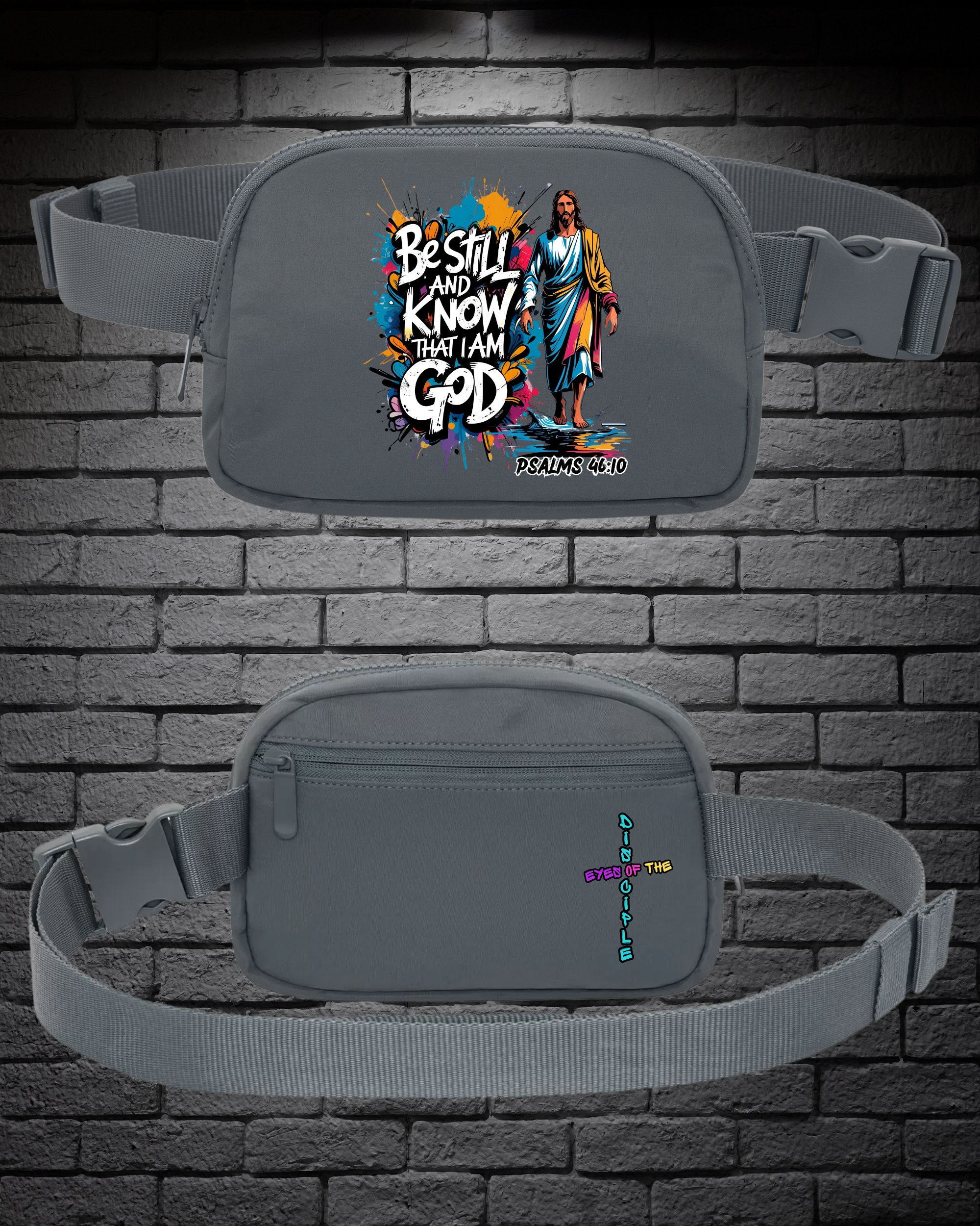 Storm Grey - Cross Body / Hip Bag