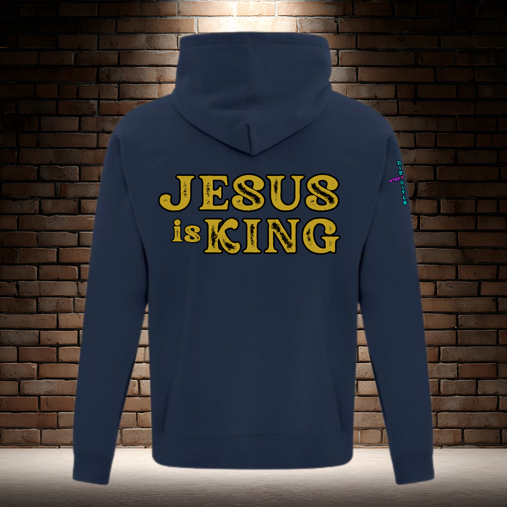 Jesus Is King - Rustic Gold