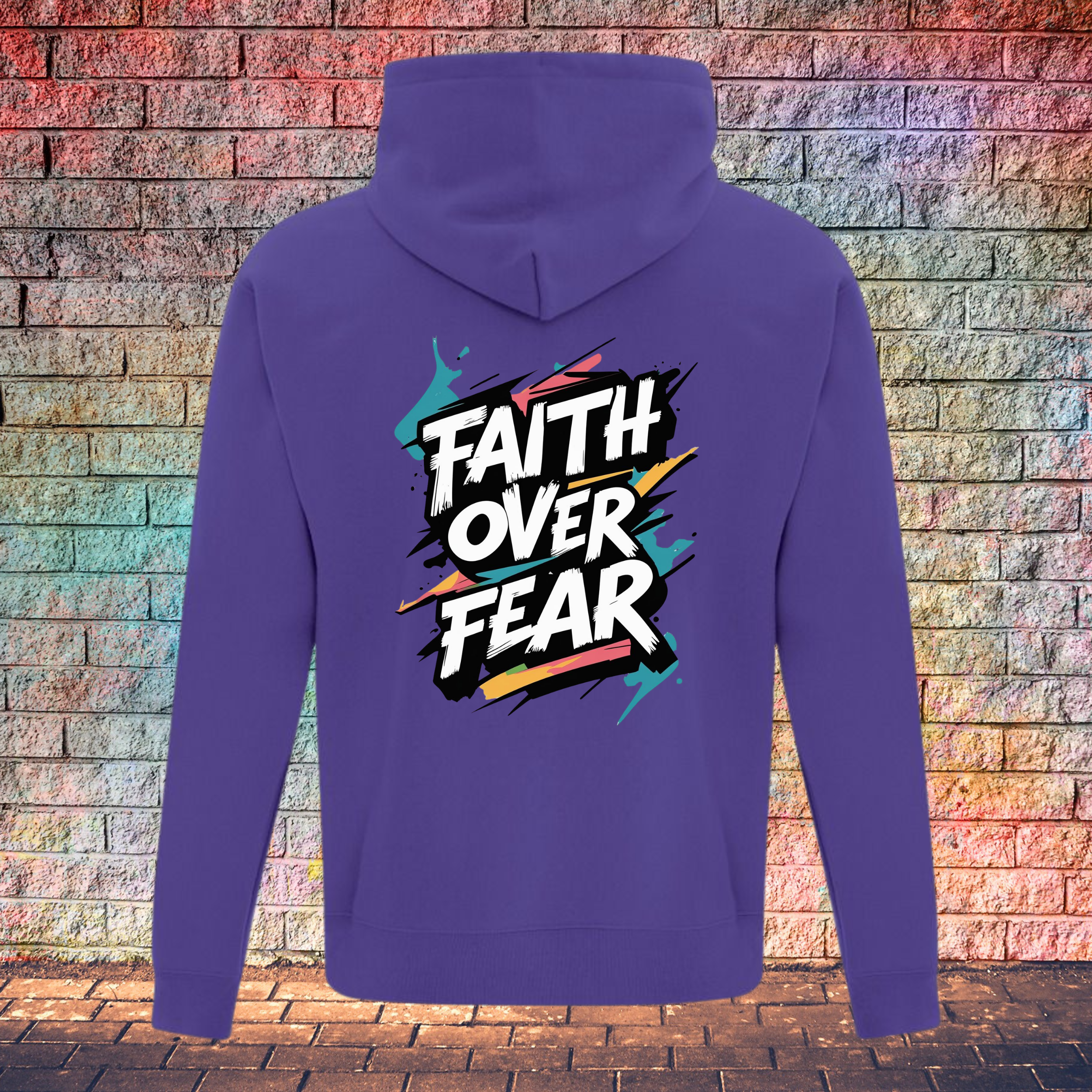 Faith Over Fear - Youth Hoodie