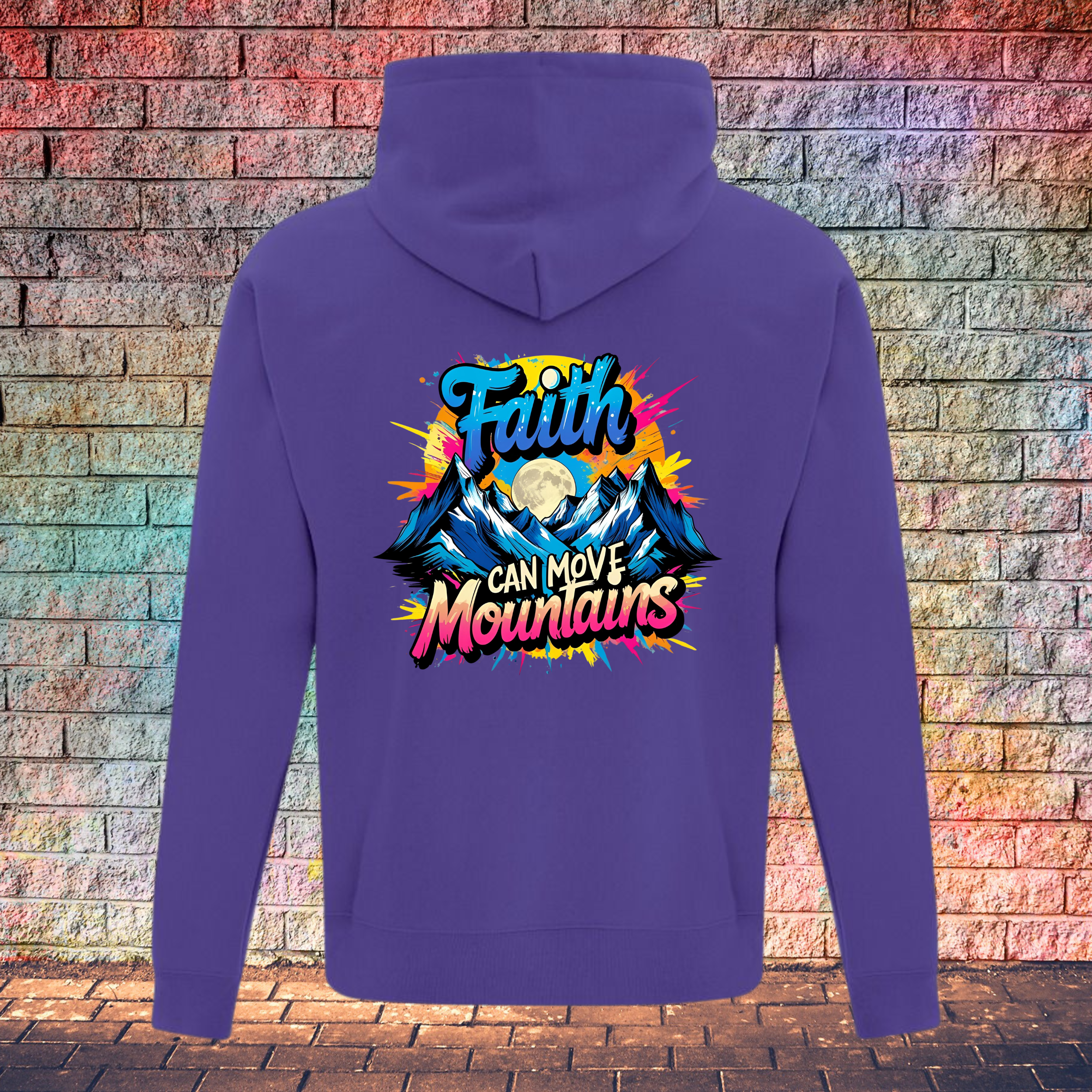 Faith Can Move Mountains - Youth Hoodie