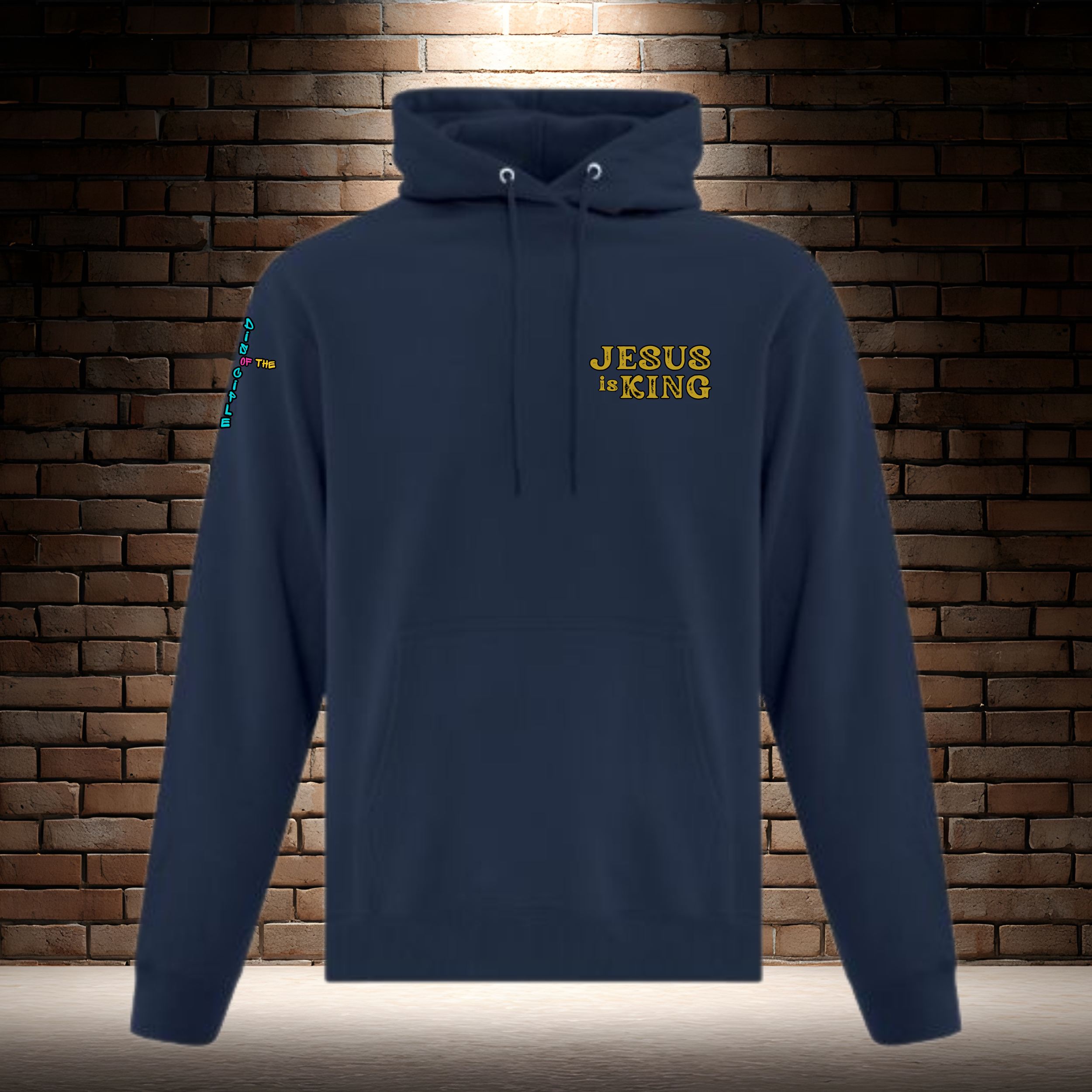 Jesus Is King - Rustic Gold