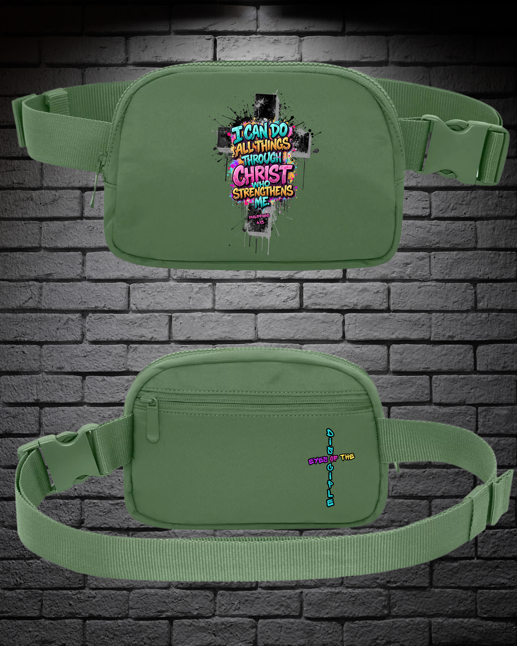 Balsam Green - Cross Body / Hip Bag