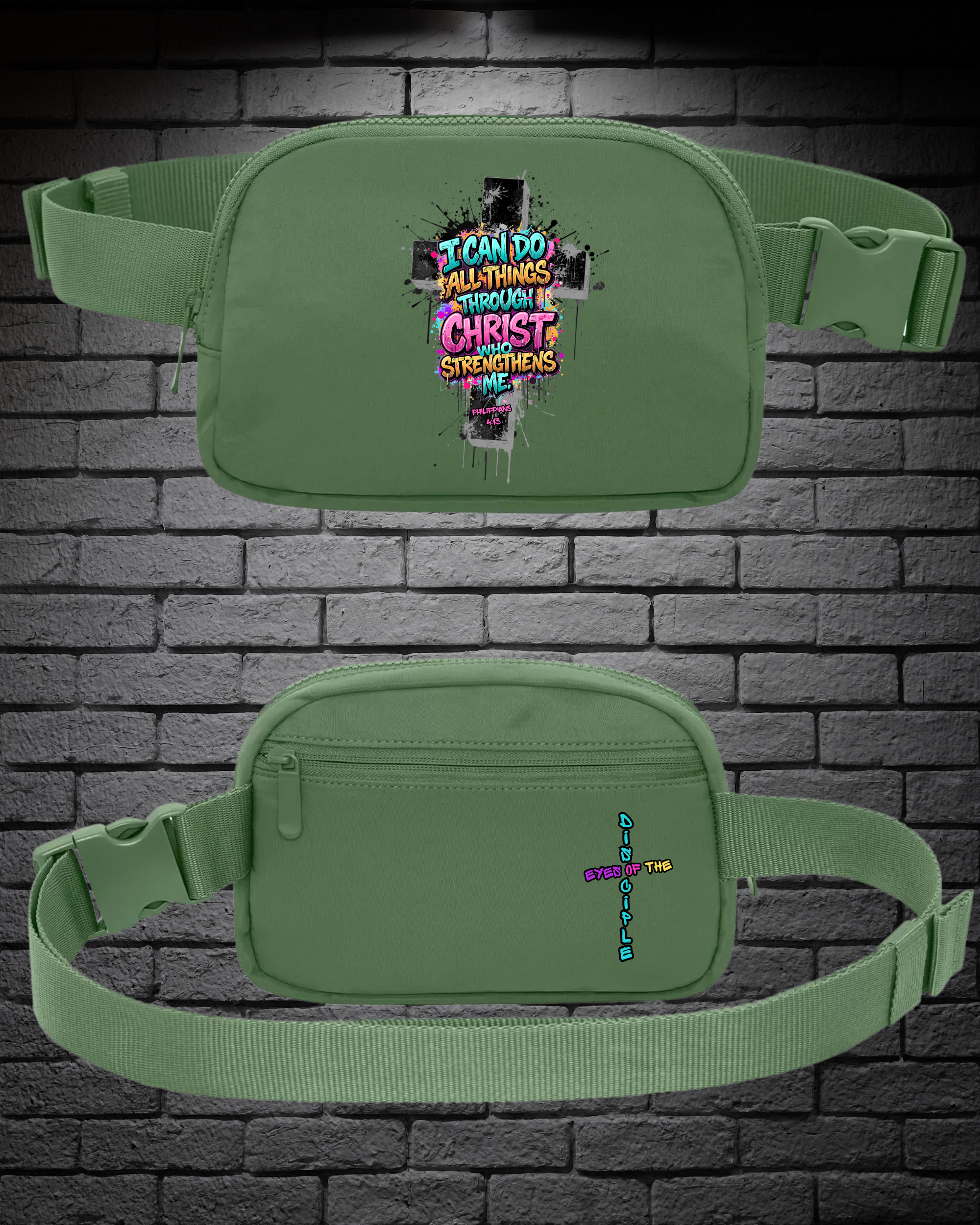 Balsam Green - Cross Body / Hip Bag