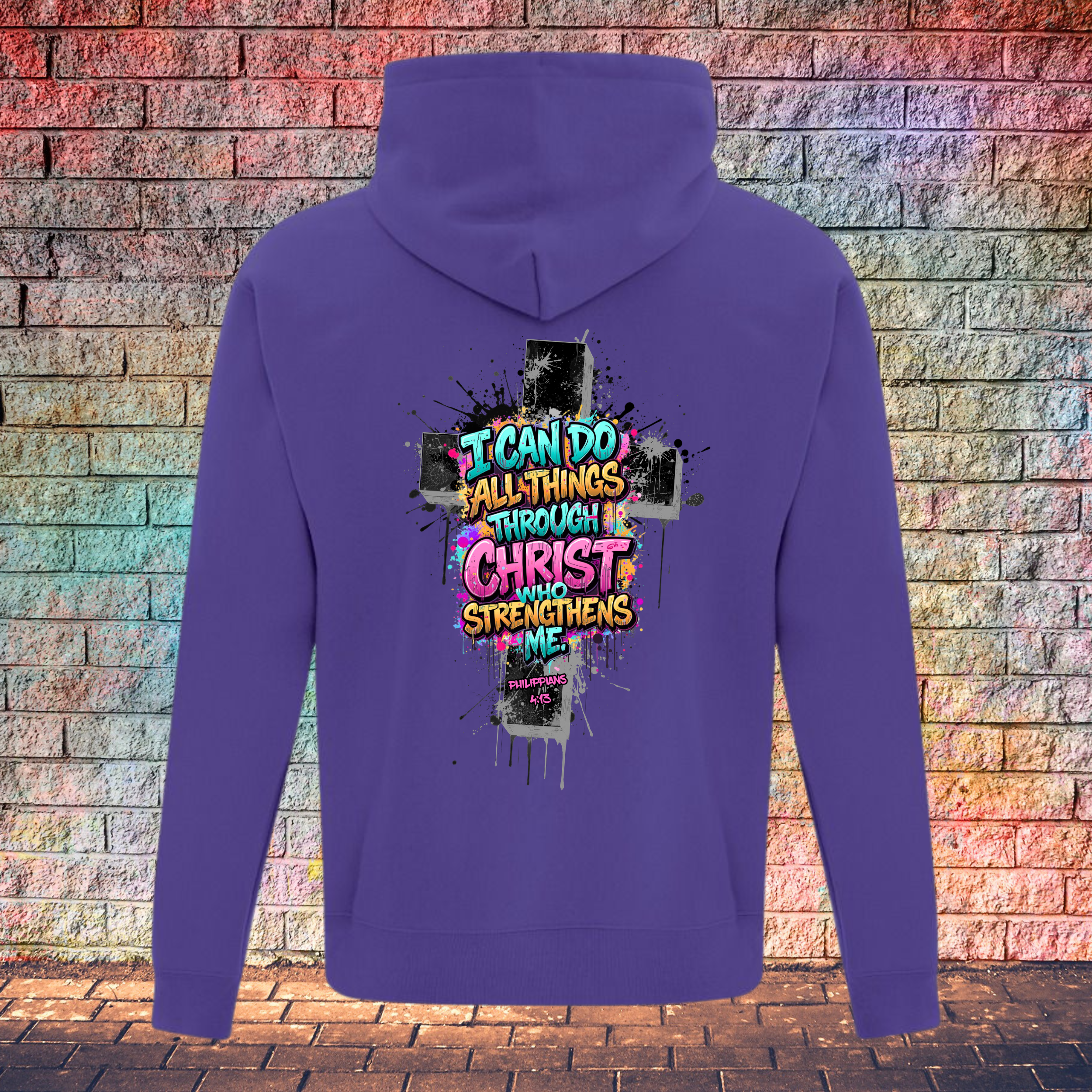 I Can Do All Things Through Christ Who Strengthens Me - Youth Hoodie