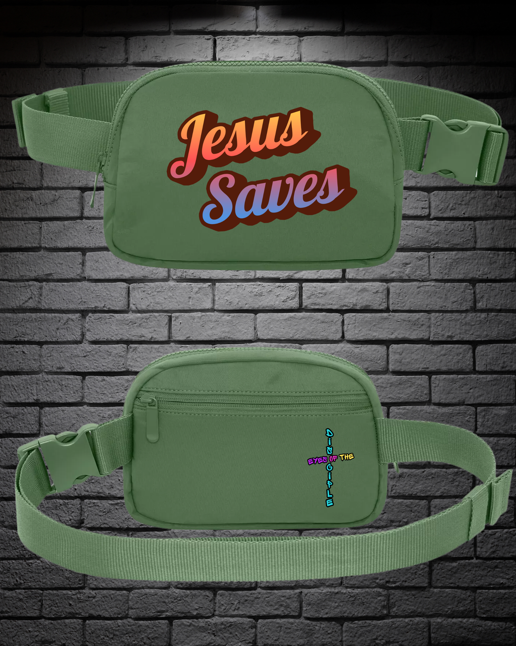 Balsam Green - Cross Body / Hip Bag