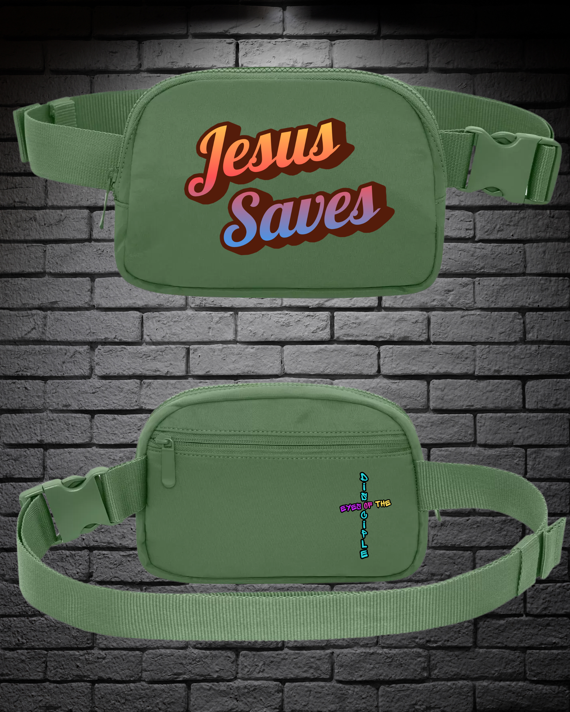 Balsam Green - Cross Body / Hip Bag