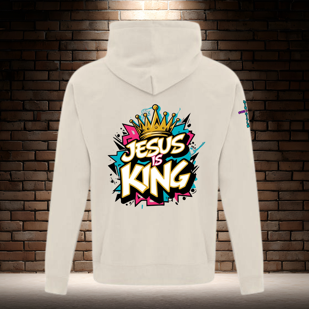 Jesus Is King - Color Burst
