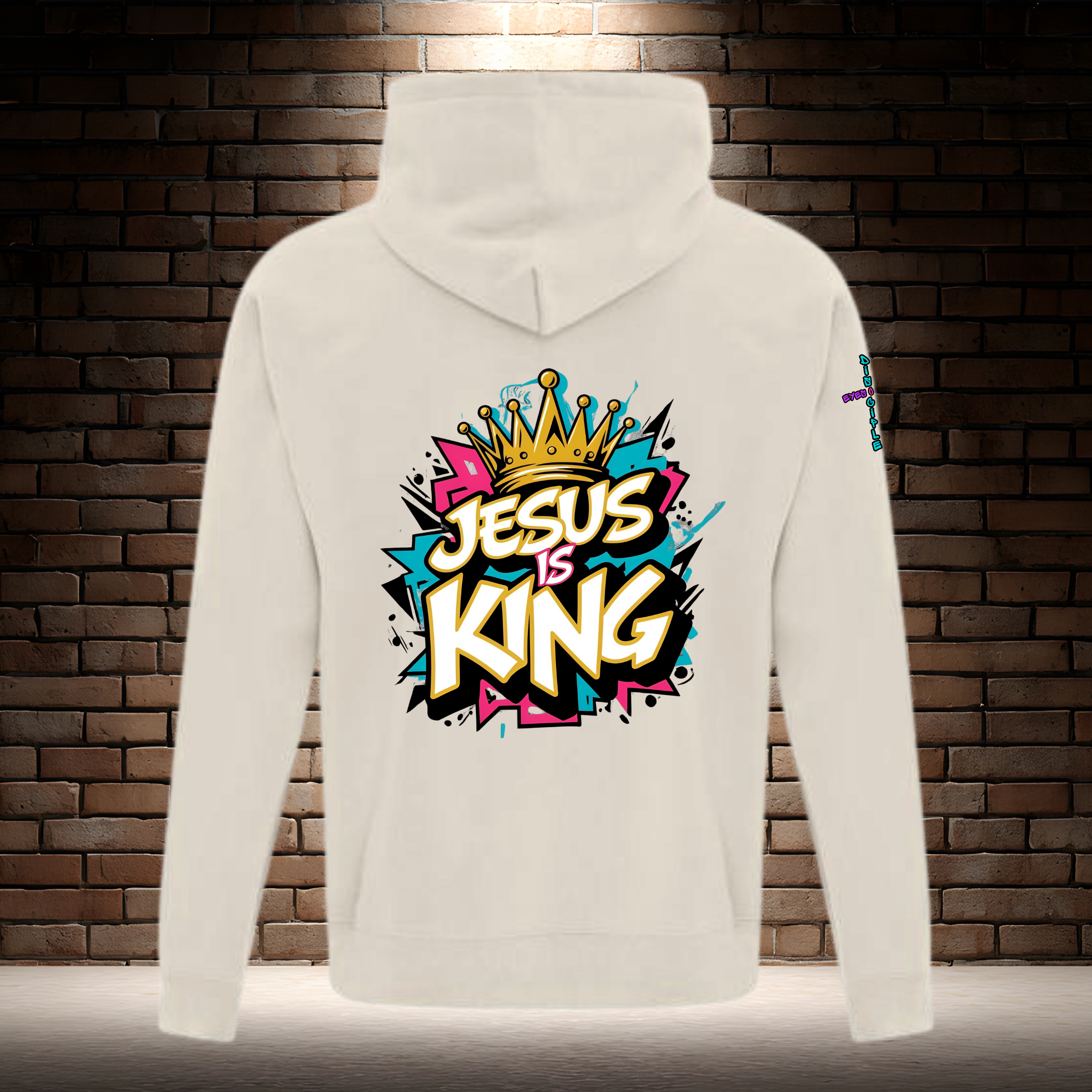 Jesus Is King - Color Burst
