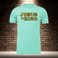 Jesus Is King - Rustic Gold