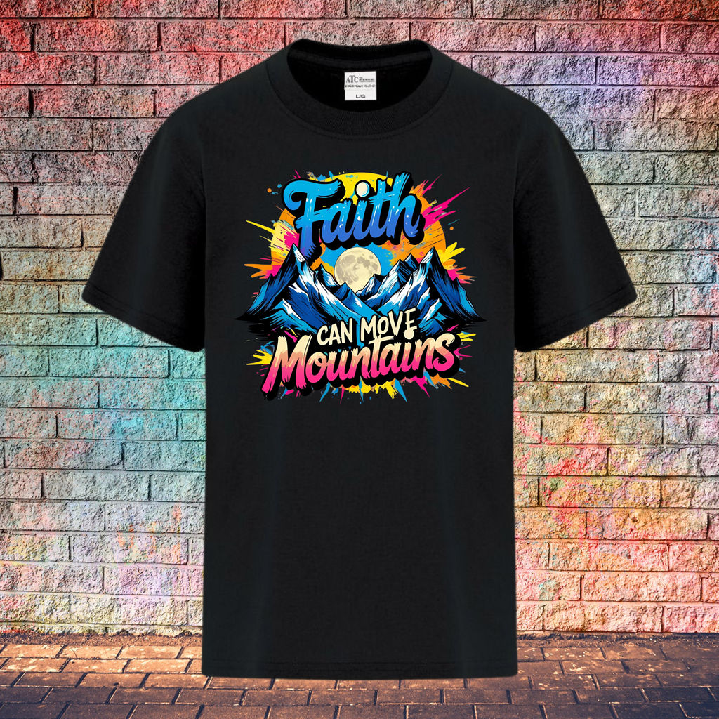 Faith Can Move Mountains - Youth T-Shirt