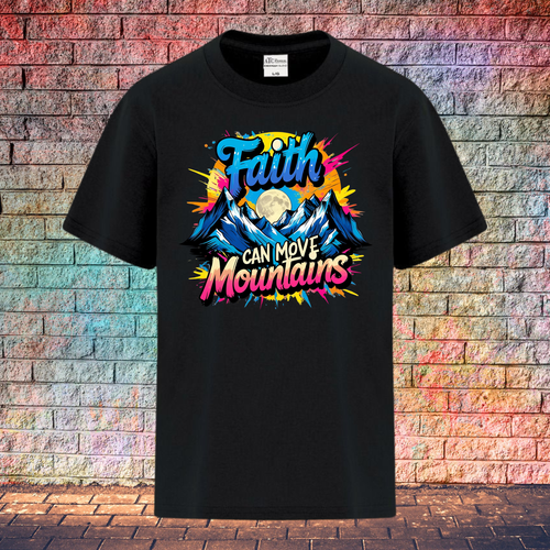 Faith Can Move Mountains - Youth T-Shirt