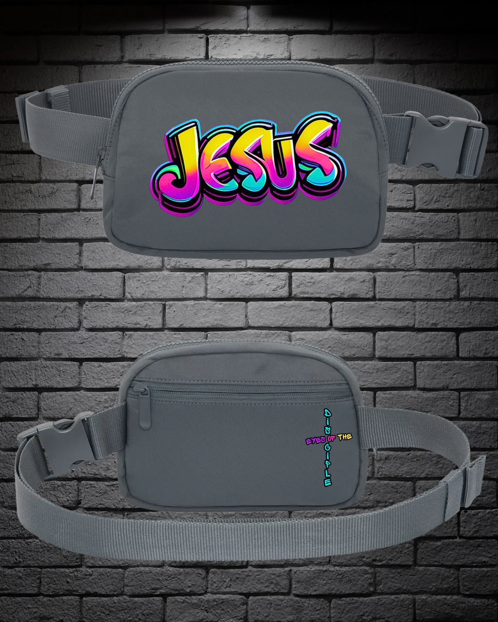 Storm Grey - Cross Body / Hip Bag