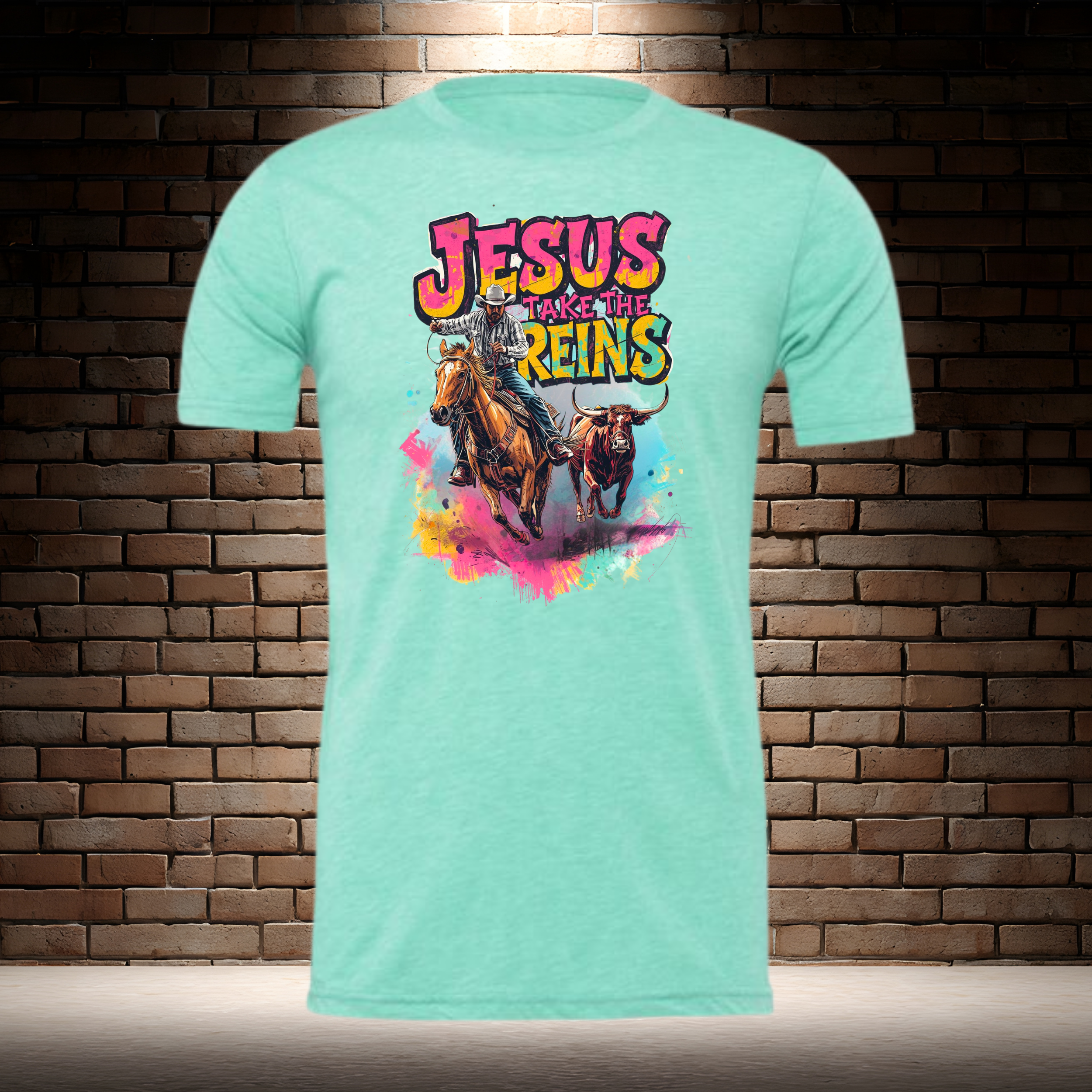 Jesus Take The Reins / Cowboy and Bull