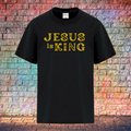 Jesus Is King / Rustic Gold Letters - Youth T-Shirt