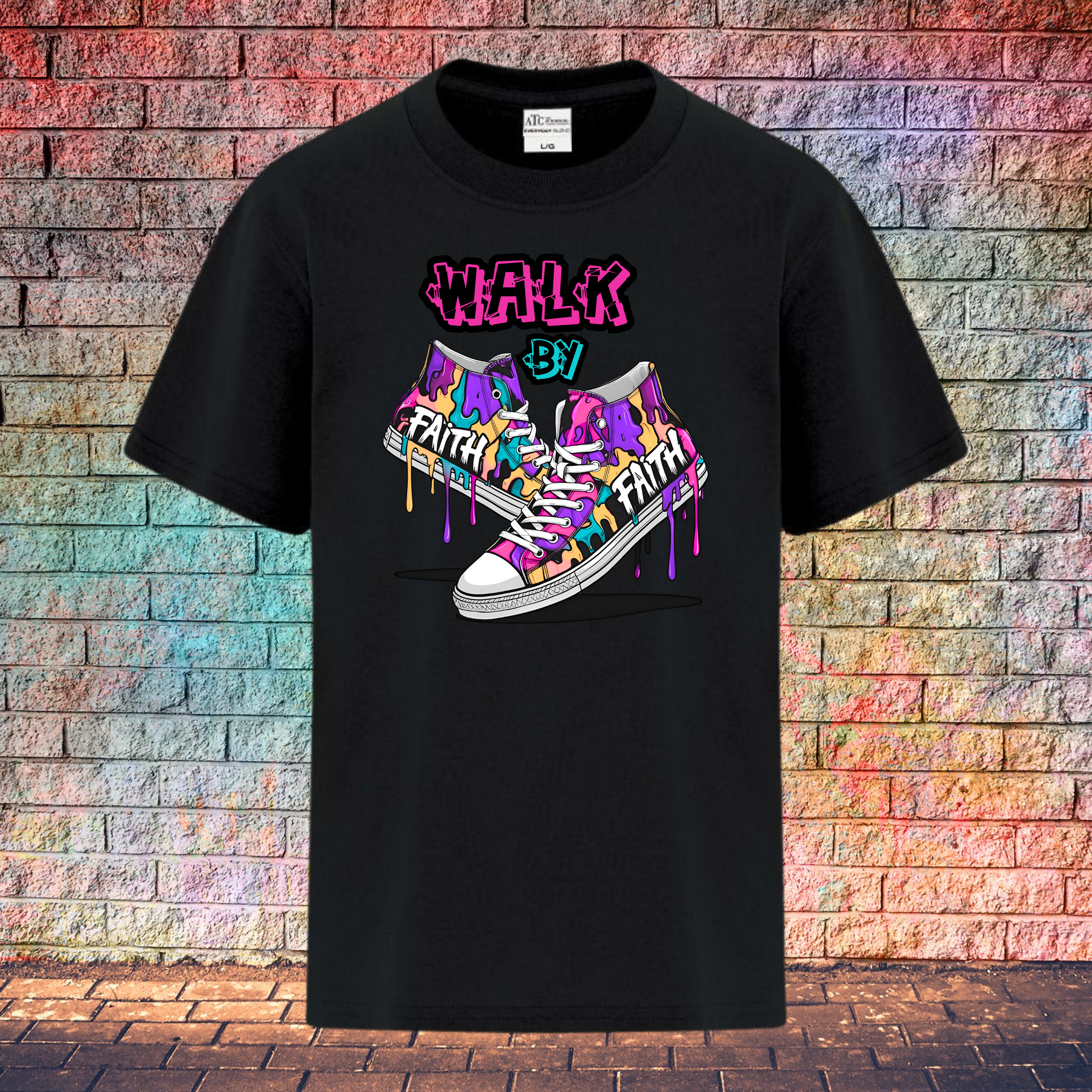 Walk By Faith / Shoes - Youth T-Shirt