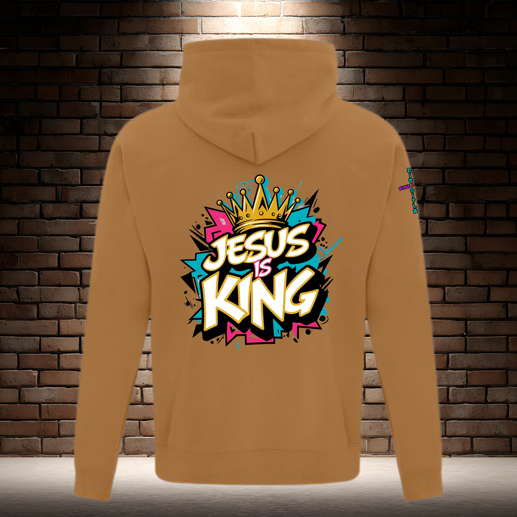 Jesus Is King - Color Burst