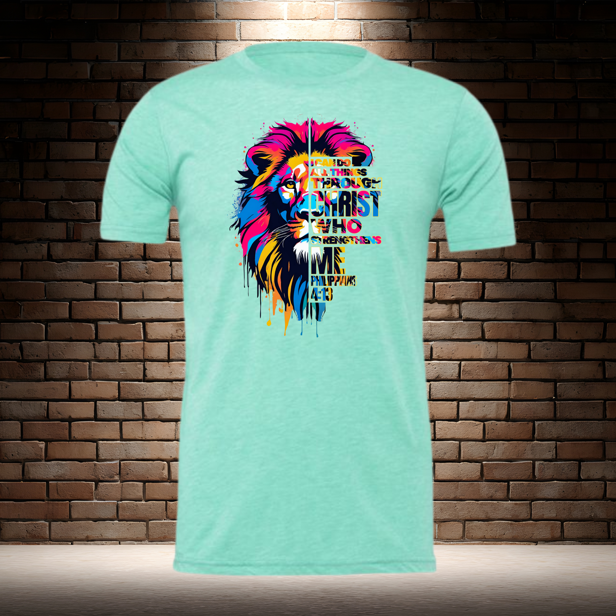 Philippians 4:13 Lion