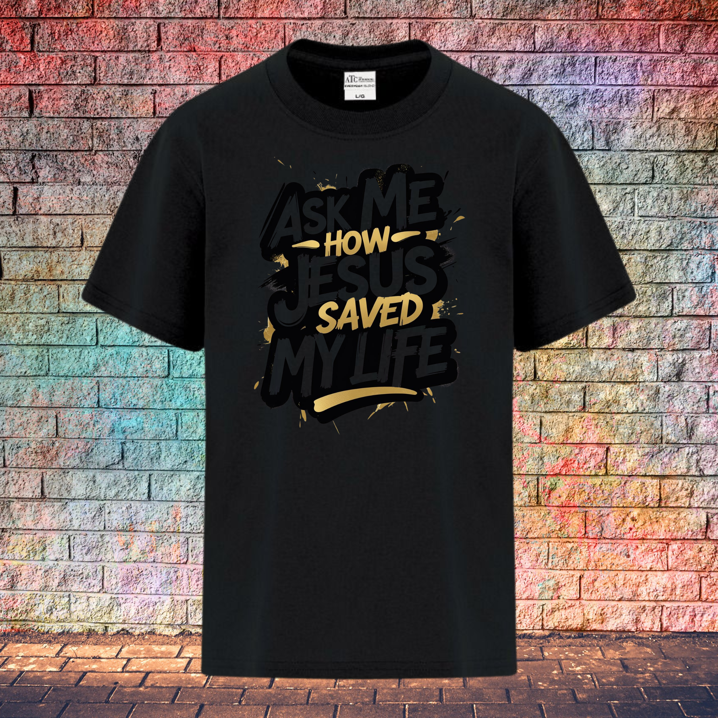 Ask Me How Jesus Saved My Life - Youth T-Shirt
