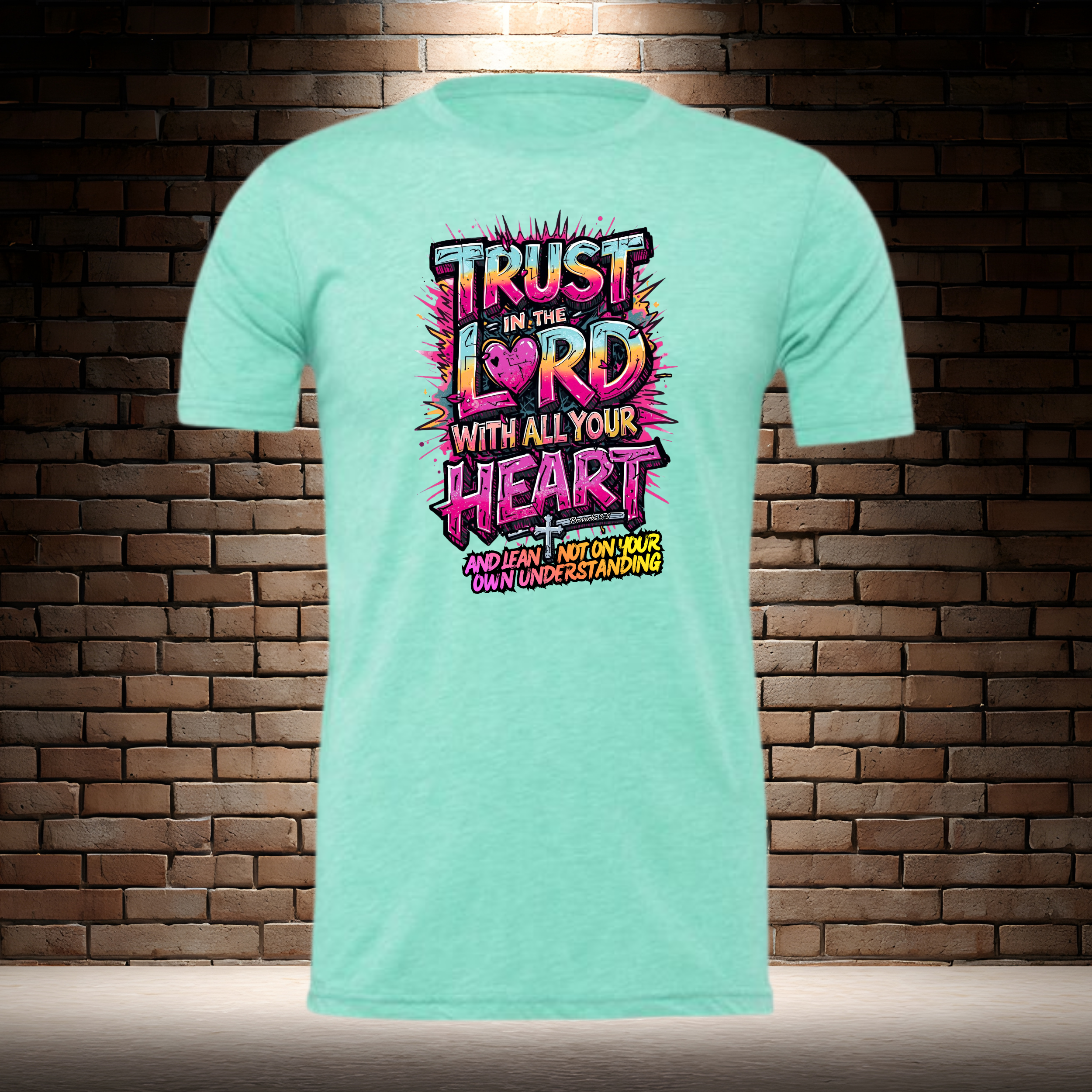 Trust In The Lord With All Your Heart And Lean Not On Your Own Understanding