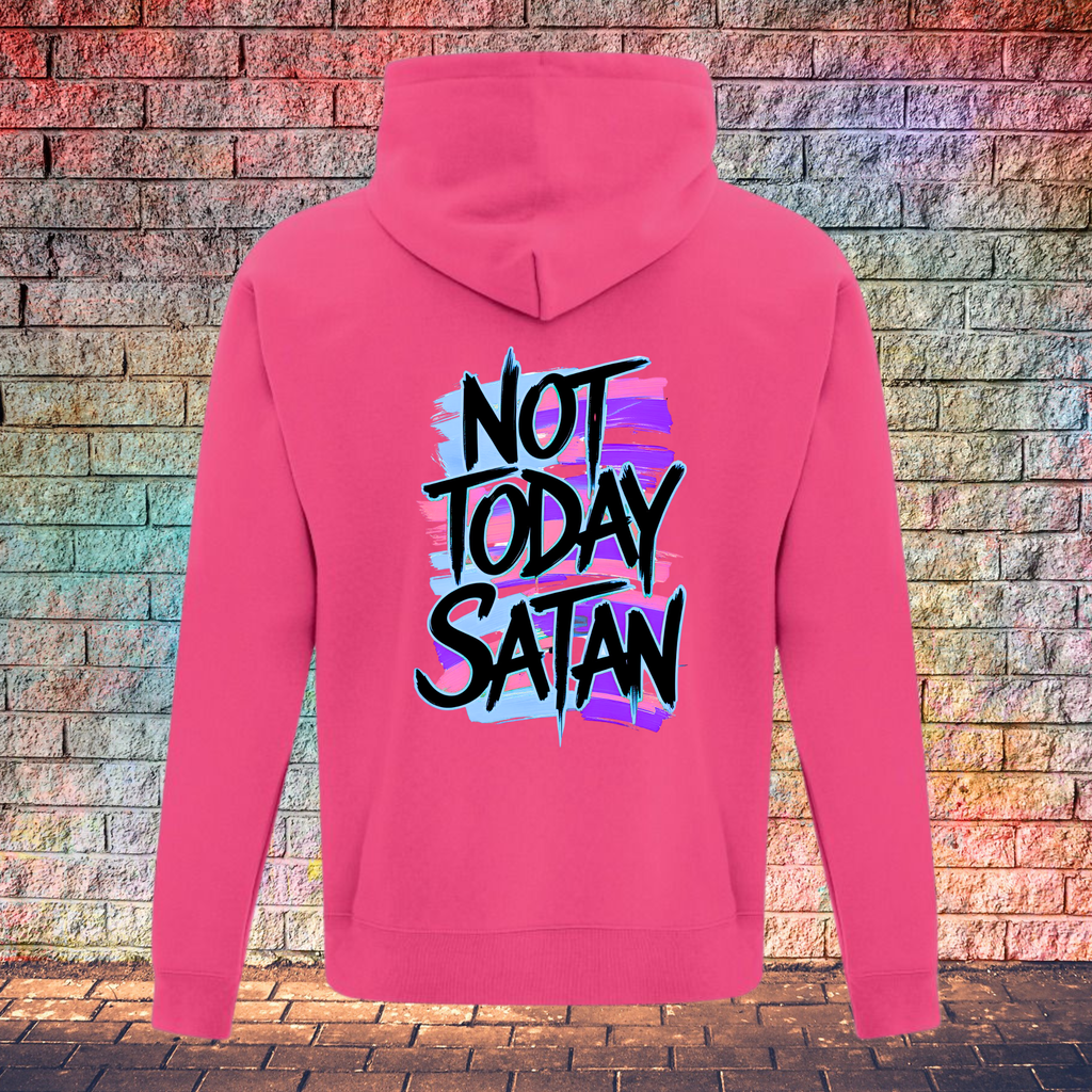 Not Today Satan - Youth Hoodie