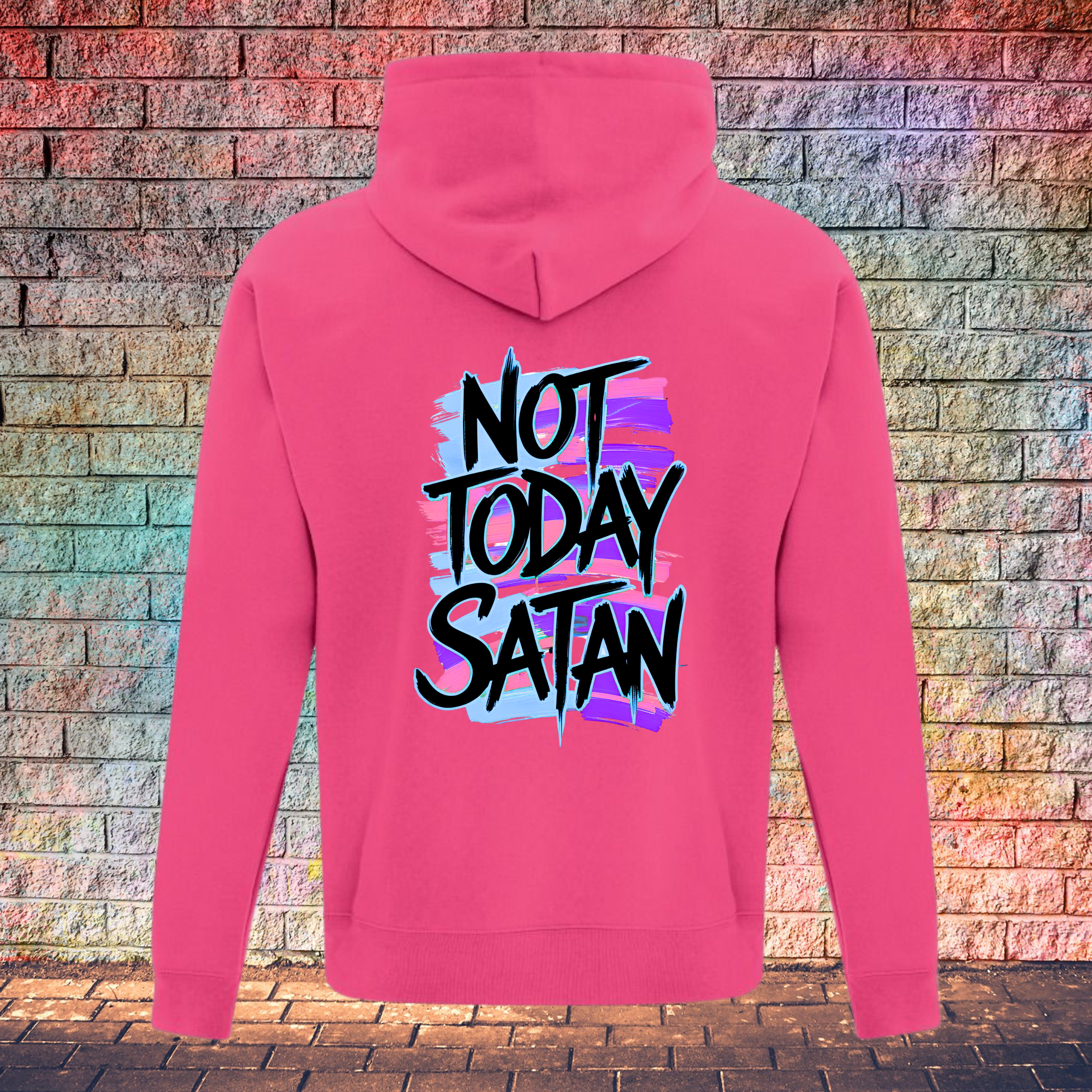 Not Today Satan - Youth Hoodie