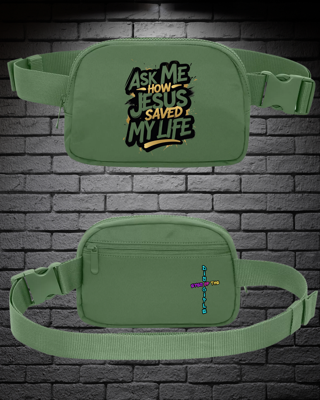 Balsam Green - Cross Body / Hip Bag