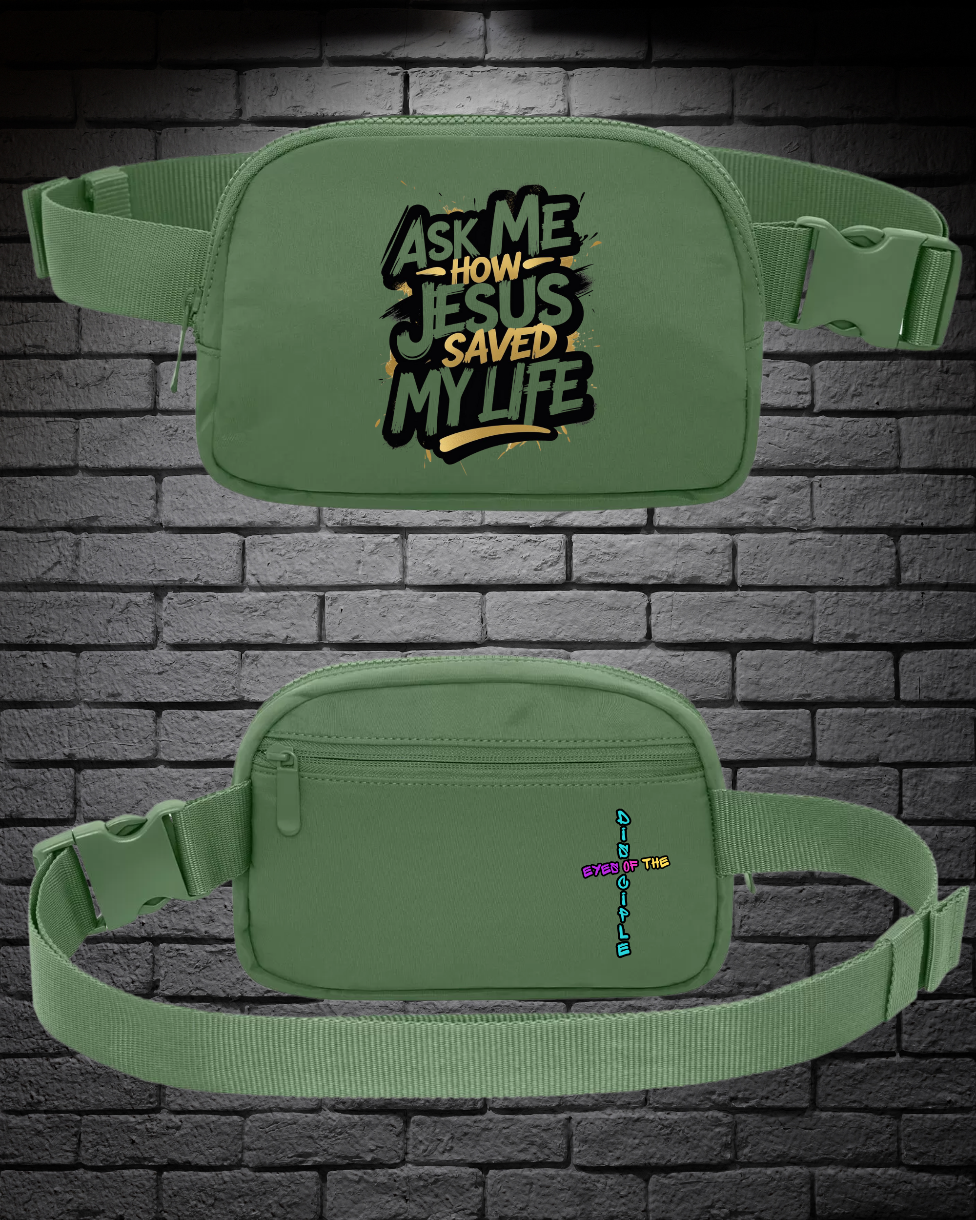 Balsam Green - Cross Body / Hip Bag