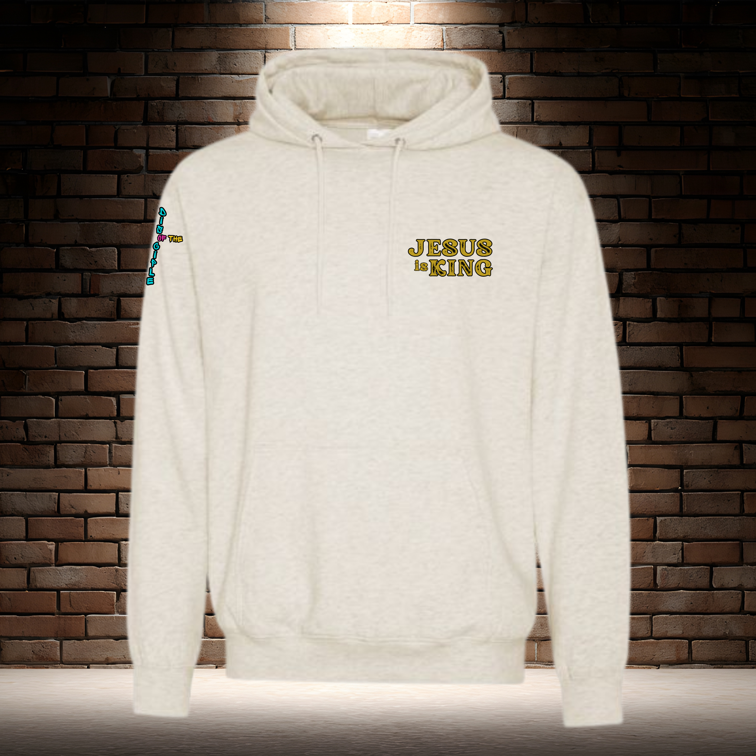 Jesus Is King - Rustic Gold