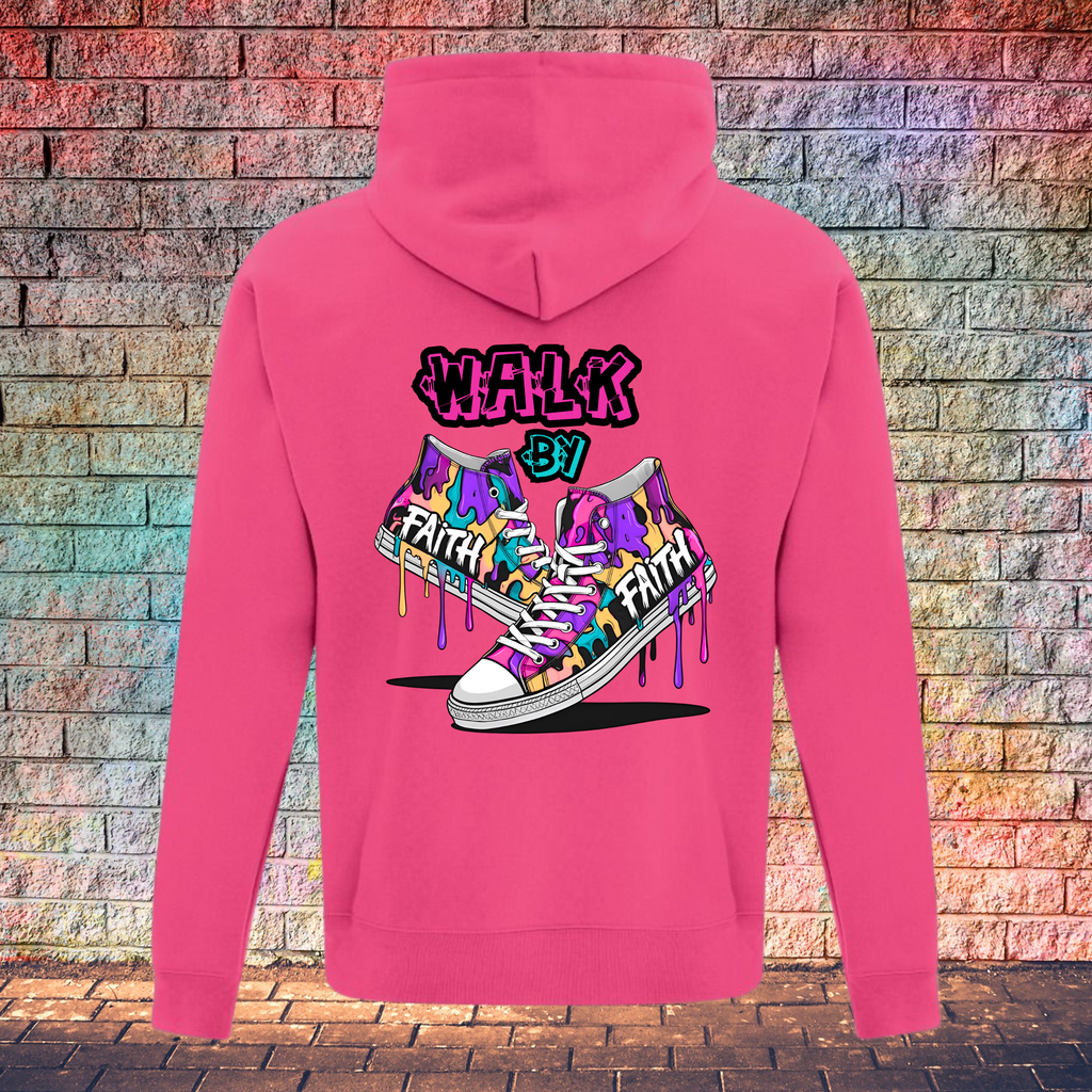 Walk By Faith / Shoes - Youth Hoodie