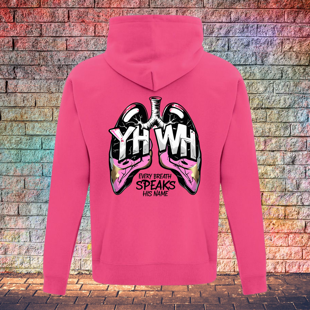 Yahweh Every Breath Speaks His Name - Youth Hoodie