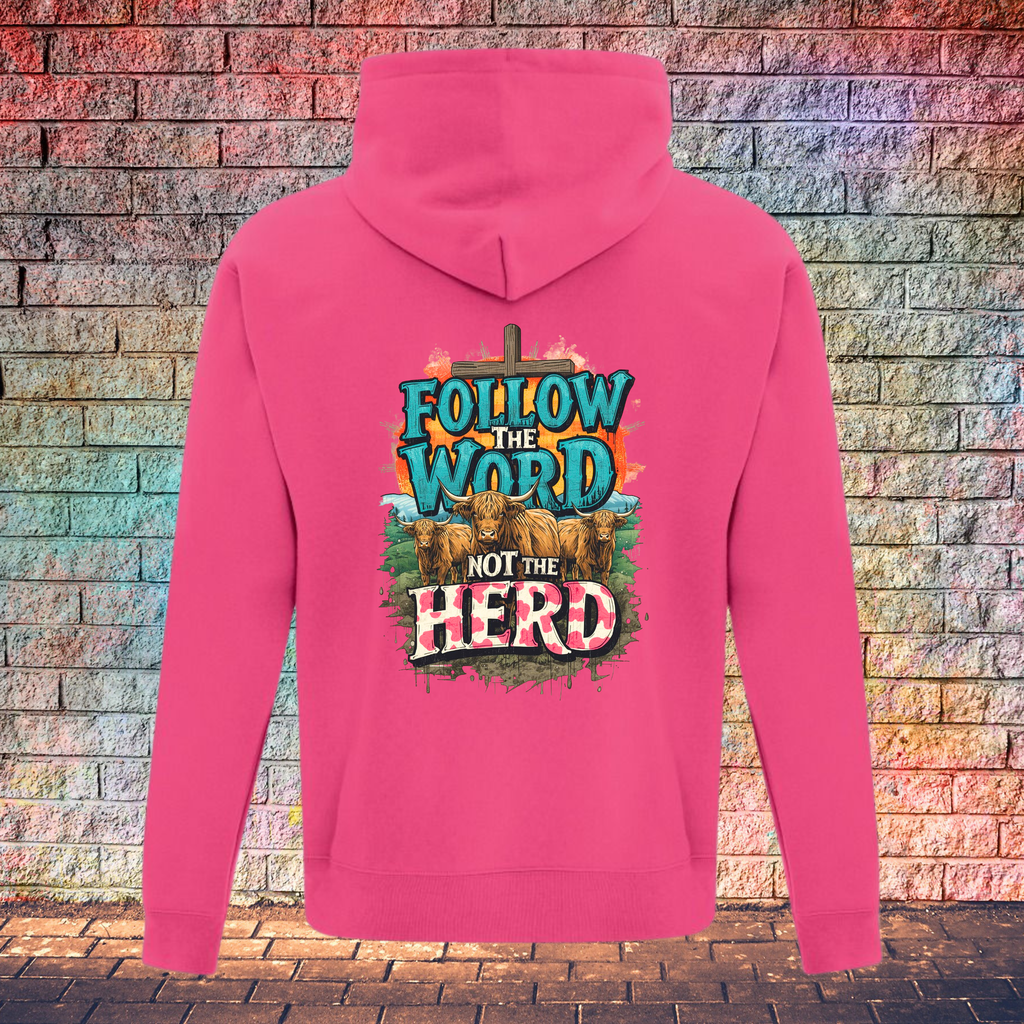 Follow The Word Not The Herd - Youth Hoodie