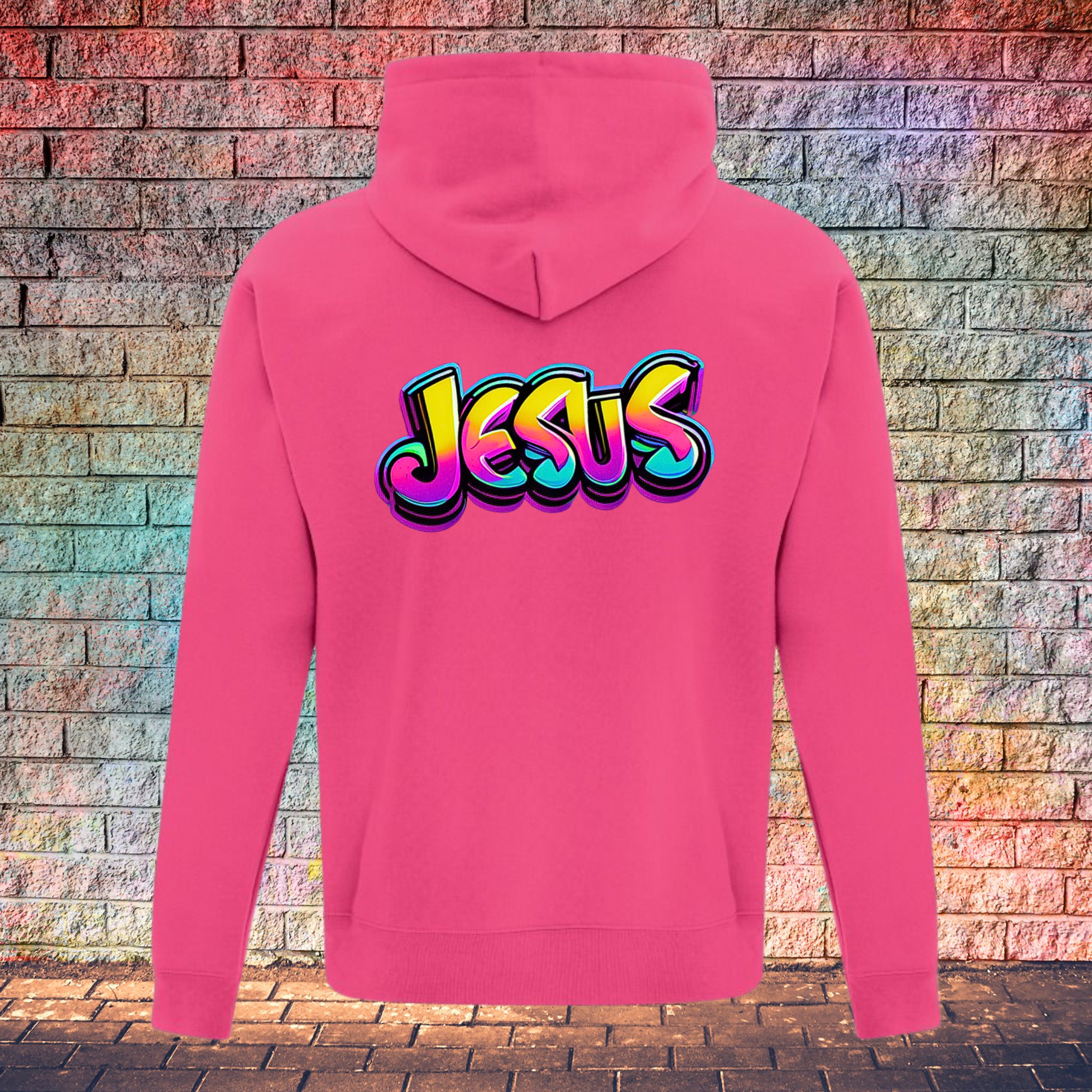 Lion and Bold Jesus - Youth Hoodie