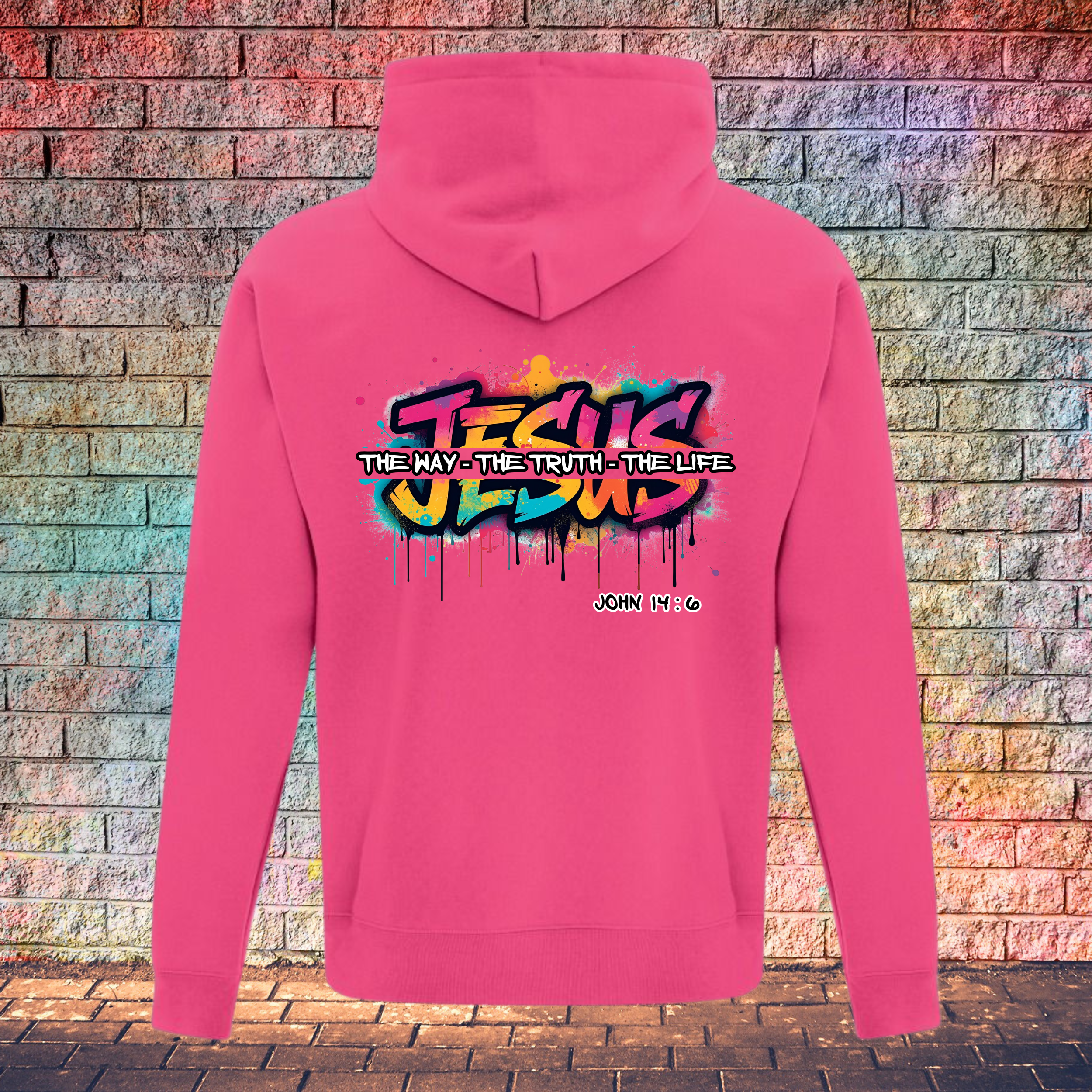 Jesus Is The Way The Truth The Life - Youth Hoodie