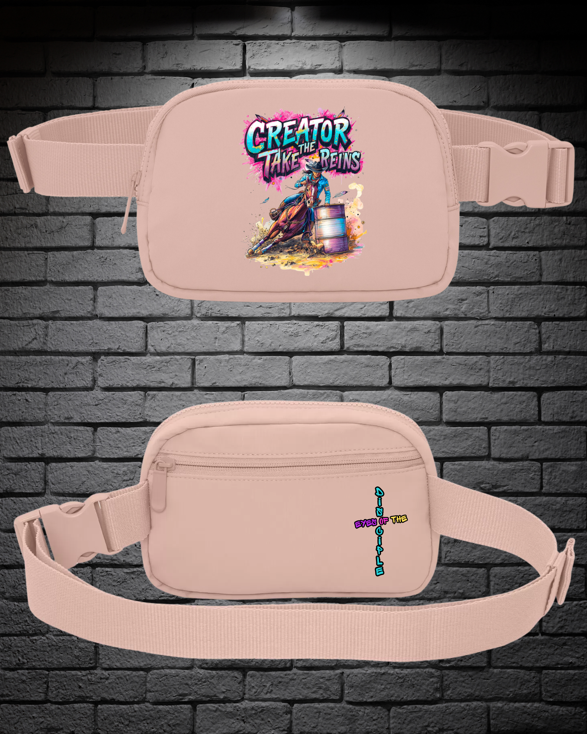 Dusty Rose - Cross Body / Hip Bag