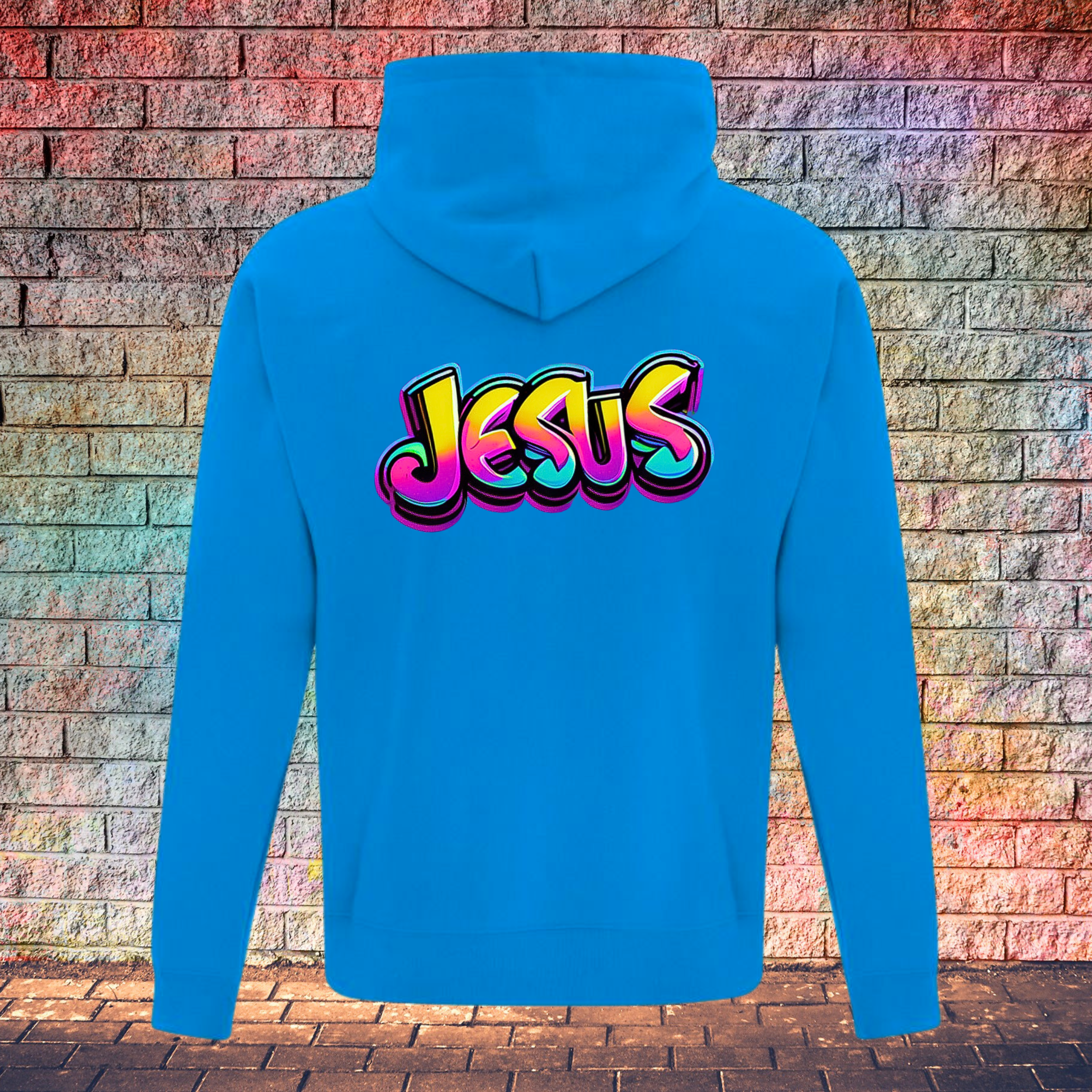 Lion and Bold Jesus - Youth Hoodie