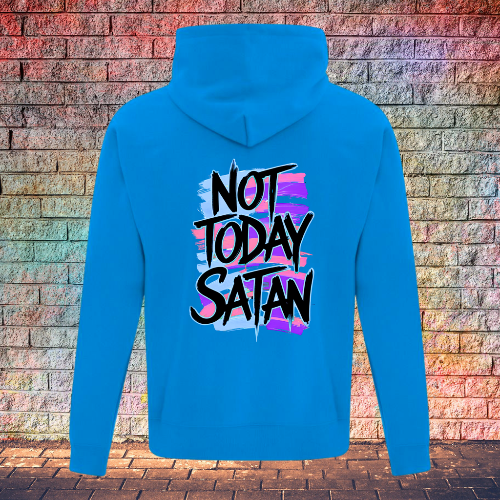 Not Today Satan - Youth Hoodie