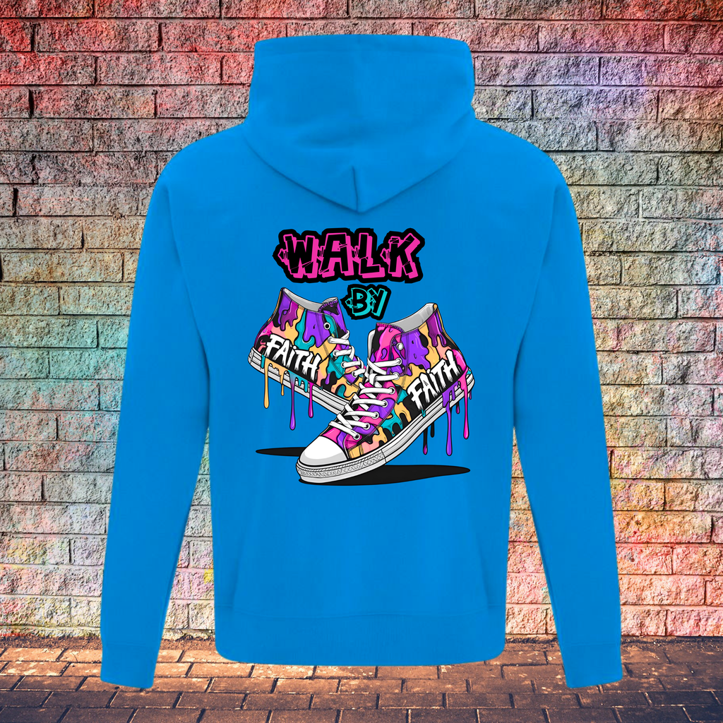 Walk By Faith / Shoes - Youth Hoodie