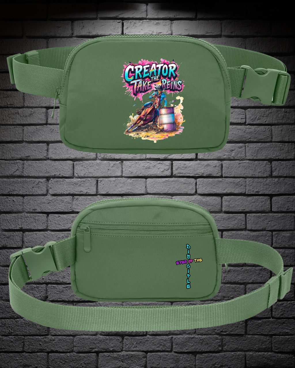 Balsam Green - Cross Body / Hip Bag