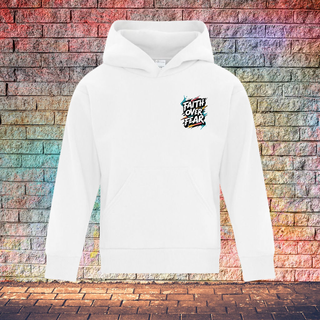 Faith Over Fear - Youth Hoodie