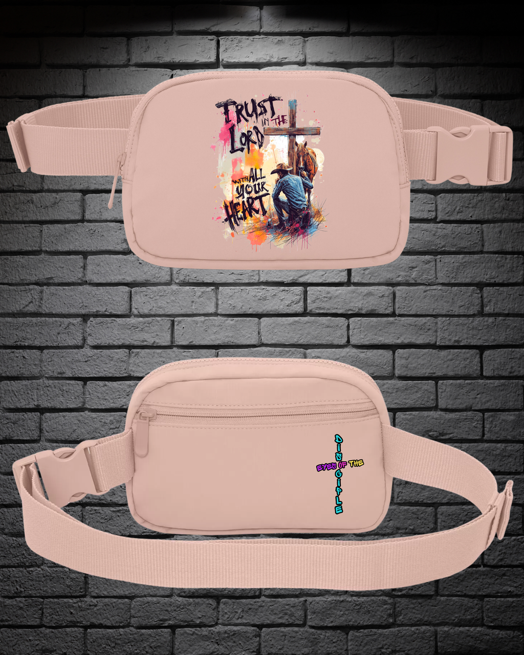 Dusty Rose - Cross Body / Hip Bag