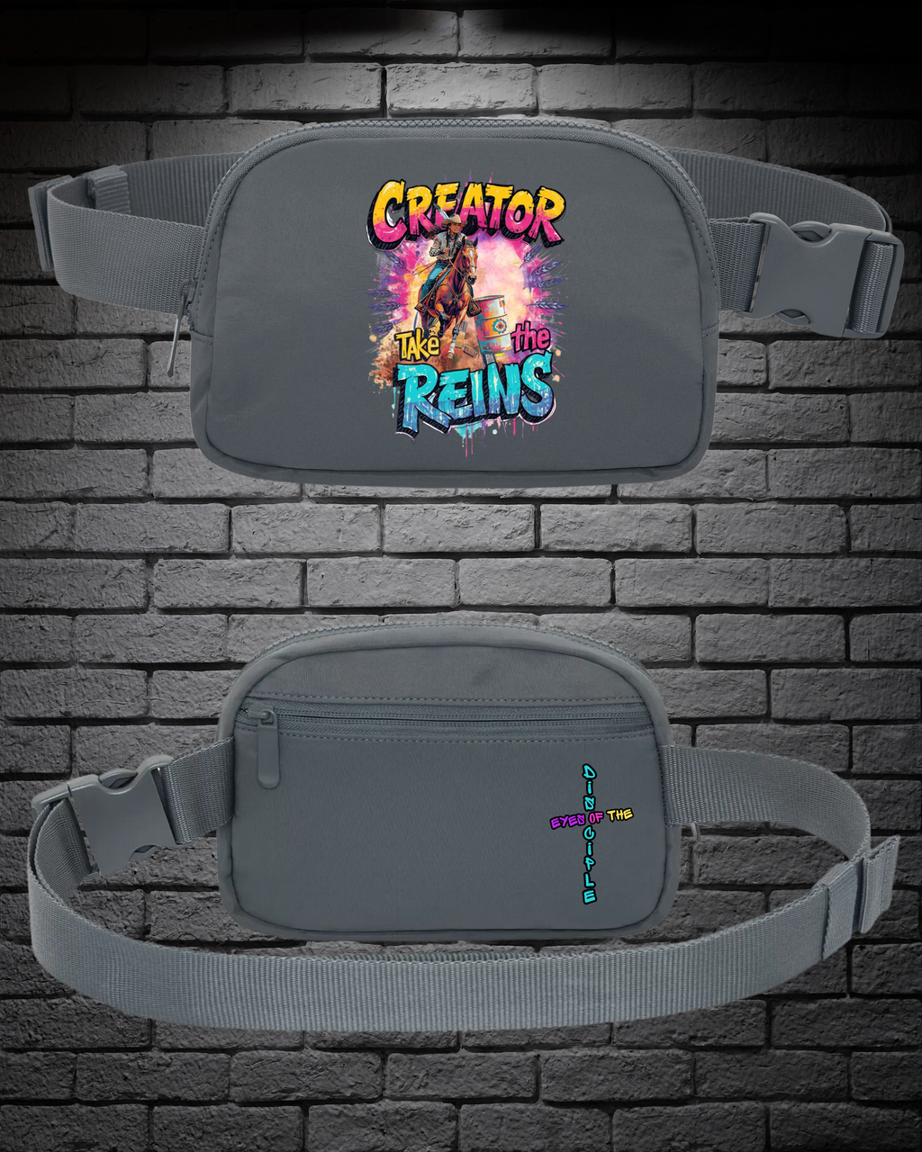 Storm Grey - Cross Body / Hip Bag