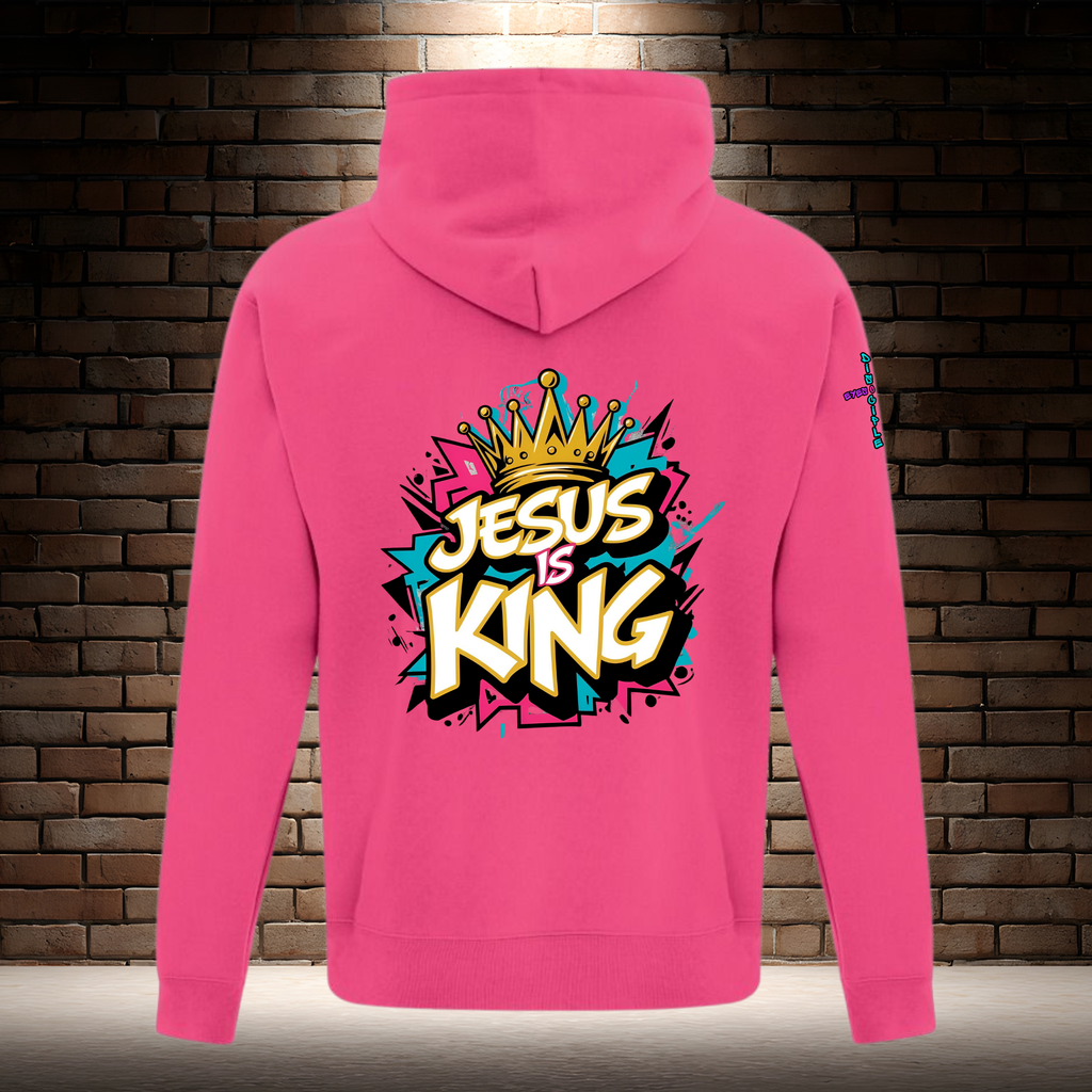 Jesus Is King - Color Burst