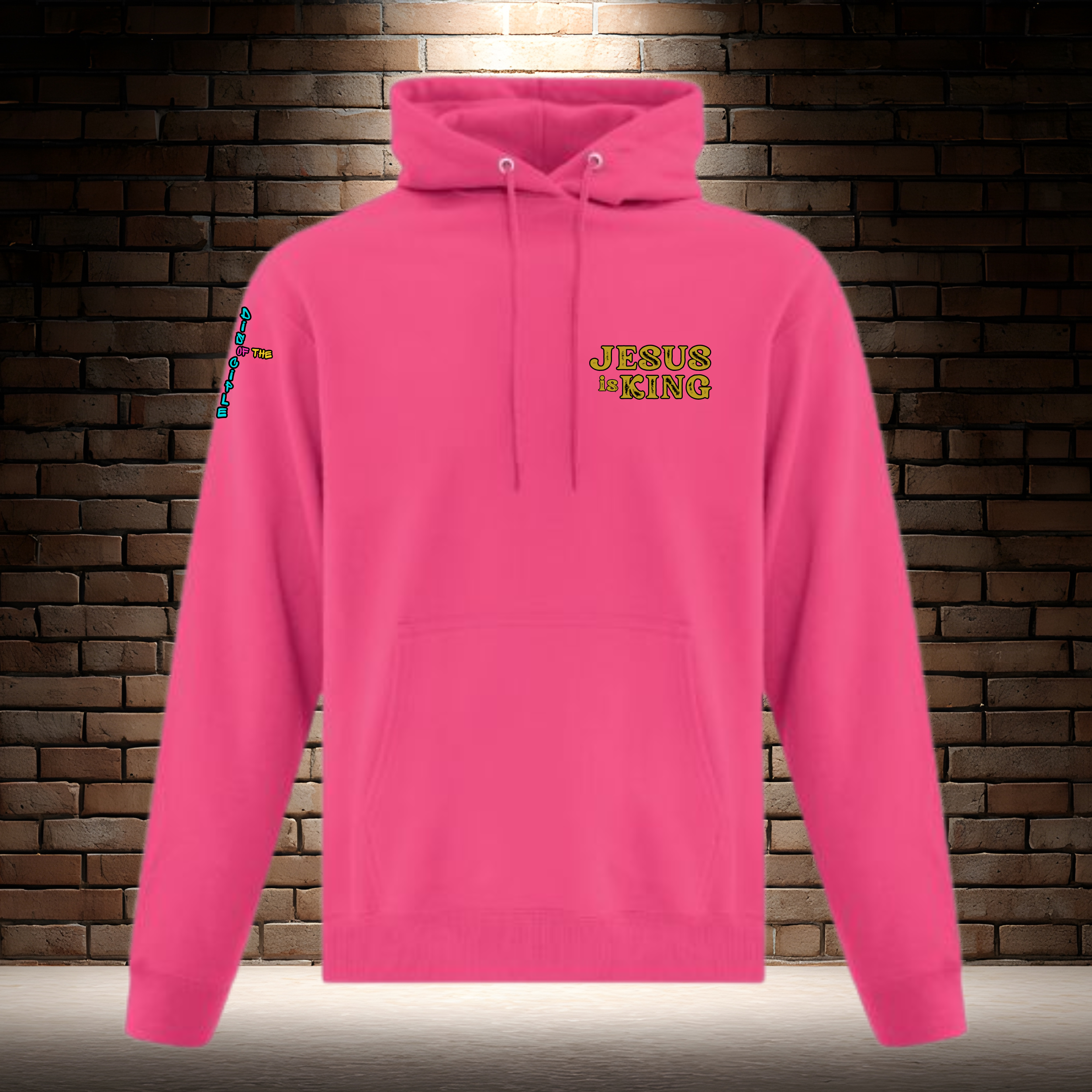 Jesus Is King - Rustic Gold