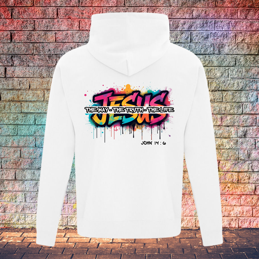 Jesus Is The Way The Truth The Life - Youth Hoodie
