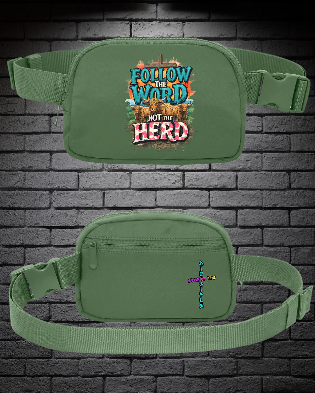 Balsam Green - Cross Body / Hip Bag