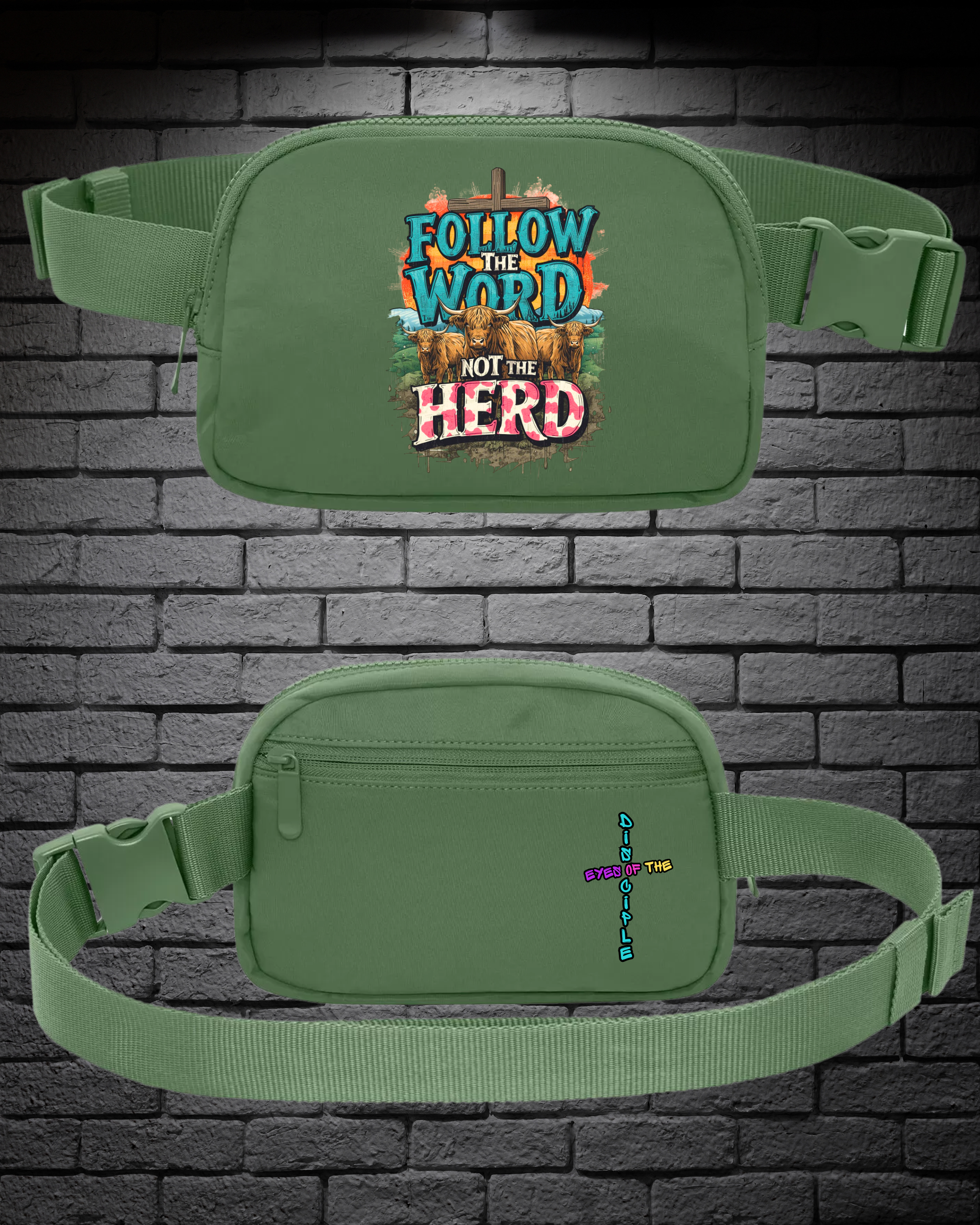 Balsam Green - Cross Body / Hip Bag