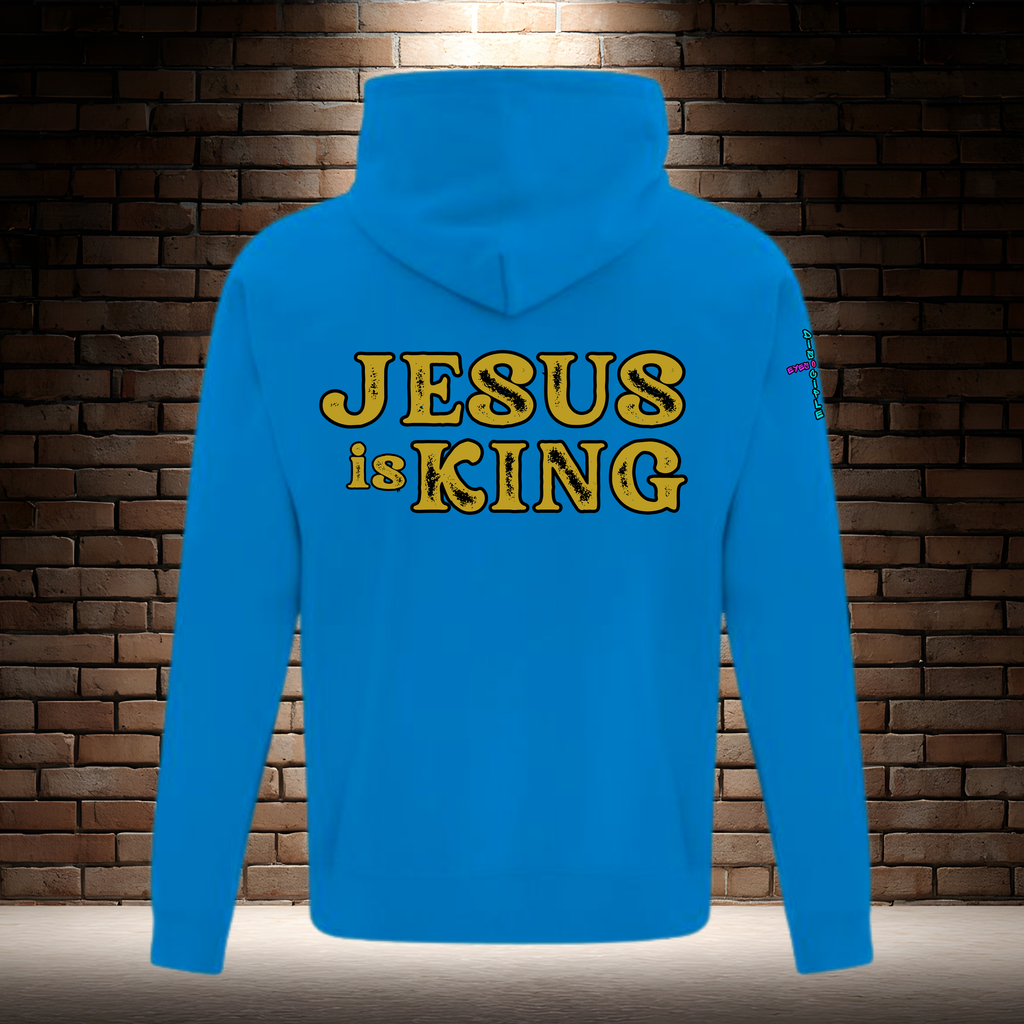 Jesus Is King - Rustic Gold