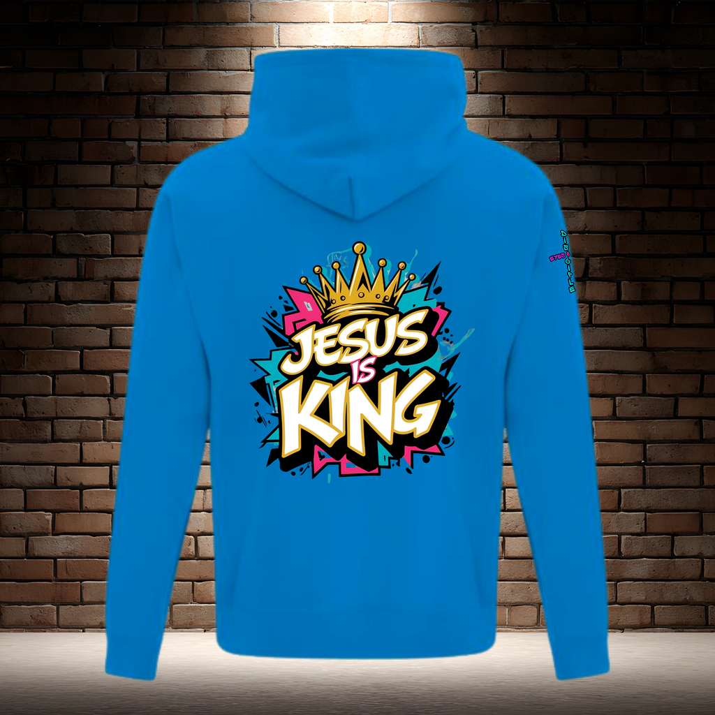 Jesus Is King - Color Burst