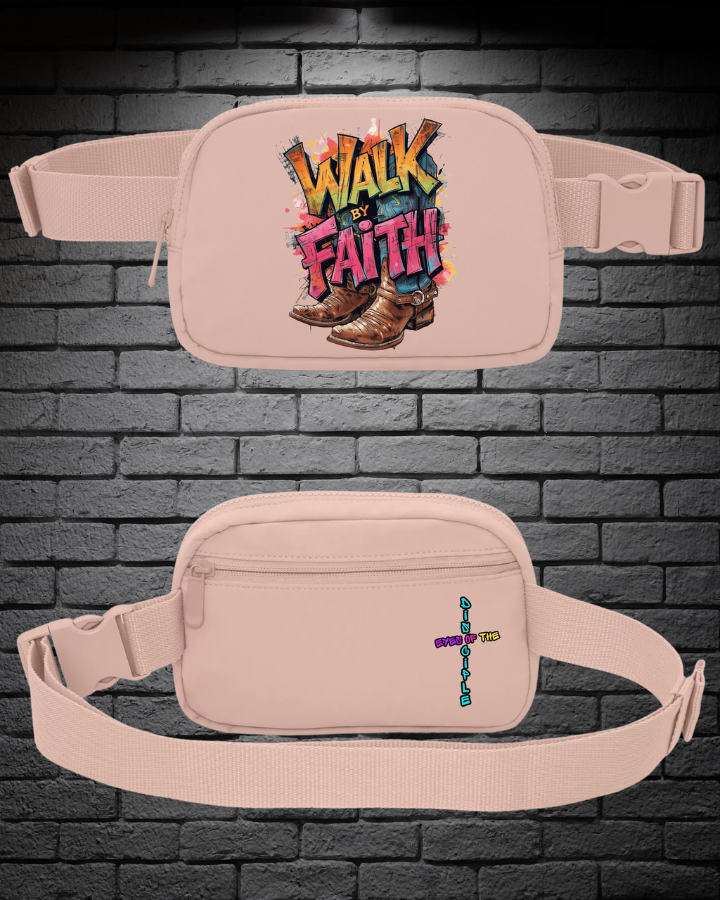 Dusty Rose - Cross Body / Hip Bag